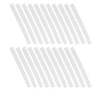 Hoement Protège-pinceau de maquillage en maille flexible EVA, 6 ensembles de 10 filets en filet blanc, étuis de protection pour pinceaux, idéal pour le voyage et les retouches rapides,