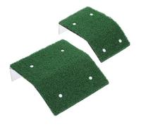 Hoement Rampe d'évacuation pour Piscine pour Petits Animaux avec ventouses résistantes aux intempéries en Plastique 2 pièces pour Usage extérieur