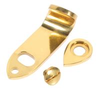 Hoement Repose-pouce pour Saxophone en Métal Or, Compact et Facile à Installer, Accessoire pour Saxophonistes Jouant du Saxophone Alto ou Ténor