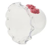 Hoement Saladier en Verre Transparent 500 Ml, Bols à Dessert et Pots à Yaourt pour Salades et Verrines, Adapté aux Réunions Familiales et Petits-Déjeuners