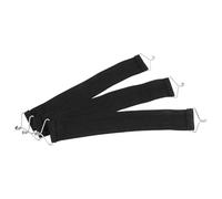 Hoement Sangle de Renfort pour Chaise de Balcon Noire 3 Pièces Nylon | Élastique pour Transat Hesperide, 53cm Extensibles, Stabilité et Soutien, Lot Noir
