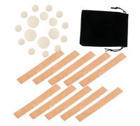 Hoement Set Tampons Liège pour Clarinette Accessoires de Réparation pour Instrument à Vent Remplacement Joint de Cou et Léger pour Clarinette Basse B