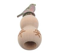 Hoement Sifflet à Oiseaux en Bois Original, Portable pour Garçons et Filles, Appeau Éducatif pour Imitation des Chants, pour Activités en Extérieur et Découverte Nature