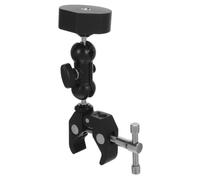 Hoement Support de Fixation D'antenne Extérieure Réglable pour Camping-Alliage D'aluminium, Résistance aux Intempéries, Plage d'ajustement 14-55mm, Montage Facile sur Toit ou Rambarde