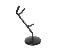 Hoement Support de Saxophone avec Éponge Protectrice Stand Portable pour Saxophone Alto et Ténor Pratique et Élégant pour Usage Domestique et Présentation Magasin