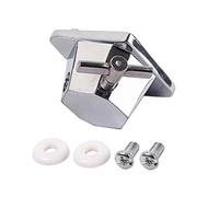 Hoement Support de Tom Basse en Métal Argenté Léger et Facile à Transporter pour Batterie, Accessoire Robuste et Pratique pour Percussion en Concert ou Répétition