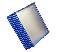 Hoement Support Mural pour Dossiers Suspendus Pages Porte-Revue Transparent Léger pour Bureau Étagère Suspendue Polyvalente pour Rangement de Fichiers Scolaires et Professionnels