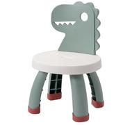 Hoement Tabouret Dinosaure pour Tout-Petits Dossier Épais Chaise de Maternelle Adaptée la Lecture