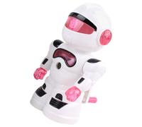 Hoement Taille-crayons Manuel de Robot Rouge Portable et Compact, Affûteur Seul Trou pour Bureau et Présent Rentrée