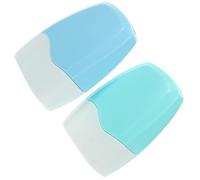 Hoement Tampon pour Documents Privés en Plastique Recyclé Portable 2pcs Rouleau Pratique D'identité Facile et Rapide et Factures Quotidiennes