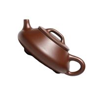 Hoement Théière en Argile Violette Marron de Style Chinois Poignée Froide, Design Créatif et Finition Soignée, pour Usage Professionnel ou Maison de Thé Couleur Aléatoire Plusieurs styles