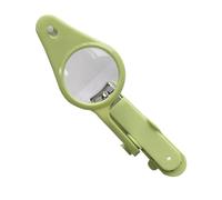 Hoement Tondeuse Ongles Garçon Fille avec Lampe et Loupe Coupe-ongles Sécurisé Métal Antirouille Pratique Garçon Fille et Adultes Outil de Soin Ongles Portable Vert