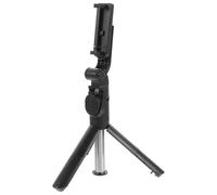Hoement Trépied Portable Mini Support Pliable Léger pour Téléphone Rotation 360° Noir en Plastique et Alliage, pour Live Streaming et Utilisation Manuelle