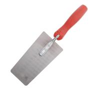 Hoement Truelle à Plaques de Plâtre en Acier Haute Performance Poignée Antidérapante, Outil Plat pour Maçonnerie et Finition de Joints, pour Travaux de Construction