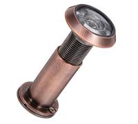 Hoement Visionneuse de Porte Large Angle Alliage de Zinc Oeil de Porte Sécurité Épaisseur Protection Vie Privée et Résistance à Usure