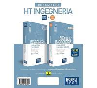 Hoepli test. Ingegneria. Kit completo: Libro di teoria con esercizi-5000 Quiz con prove simulate