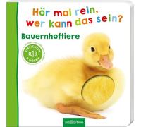 Écoute, qui est-ce ? Animaux de la ferme – Ars Edition