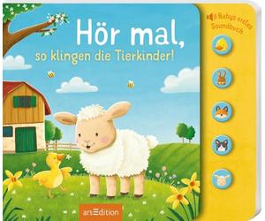 Hör mal, so klingen die Tierkinder!: Babys erstes Soundbuch