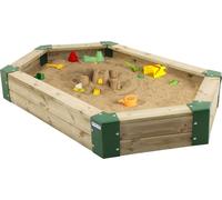 Hörby Bruk bac à sable 210 x 120 x 25 cm bois naturel