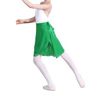 Hoerev Adultes Pure Wrap Jupe, Jupe Ballet Ballet Danse Dancewear,Vert,M
