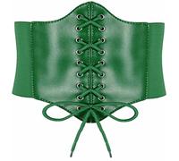 Hoerev Dames Filles Élastique Large bande Élastique Attaché Guêpe Corset Taille Ceinture Bustiers Corsets