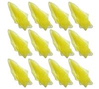 Hoerev Juggling Danse des Foulards Lot de 12 (40cmx40cm),12 Jaune