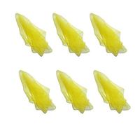 Hoerev Juggling Danse des Foulards Lot de 6 (40cmx40cm),6 Jaune