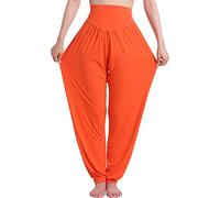 Hoerev Super Doux Spandex Modal Pantalon Harem Yoga Pilates