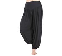 Hoerev Super Doux Spandex Modal Pantalon Harem Yoga Pilates