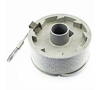 Hörmann 3080094 Enrouleur de câble (ferrure N/L, pour porte supérieure à 2250 mm, droite, construction robuste et capacité de charge élevée)