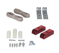 Hörmann 436294 Jetable Barrière Lumineuse El101 Type de Protection IP21, Rouge