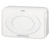 Hörmann 4511652 Interrupteur mural/radio - Bouton intérieur FIT 2-1 BS ~ pour 2 fonctions, possibilité de connexion de max. 2 commandes par câble, par exemple bouton à clé ~ Dimensions : 8 x 8 x 4,5