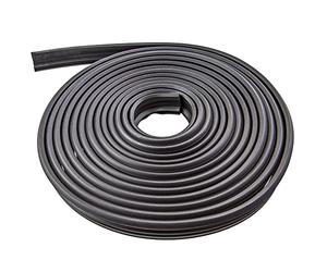 Hörmann 694223 Joint de porte en caoutchouc noir 6,10 m pour portes coupe-feu H8-5/MZ Joint d'angle Gris