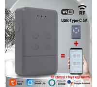 HÖRMANN 868.35 MHz Tuya WiFi télécommande de porte de garage de contrôle intelligent Compatible avec HSM4 HSE2 HS4 HSZ2 HSP4 RF + WIFI pilote 2 en 1
