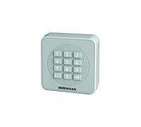 Hörmann Clavier codé radio FCT3-1 BS (868 MHz, pour contrôler jusqu'à 3 ouvre-portes, clavier rétroéclairé, couleur RAL 7040) 4511856, gris