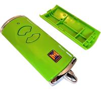 Hörmann HSE2BS Coque de Rechange pour émetteur portatif - Coque supérieure et inférieure - Vert - sans Pile ni Platine