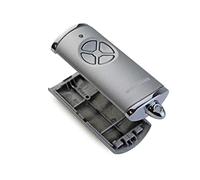 Hörmann HSE4BS 4510787 Coque de rechange pour émetteur portatif Aspect argenté Boîtier vide sans pile sans platine Coque supérieure et inférieure