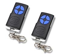 Hörmann Lot de 2 émetteurs portatifs compatibles 868 MHz - Remplace HSM4 HSE2 HS4 - Télécommande sans fil pour HSM HS 4 - Ouvre-porte de garage - Télécommande pour porte de garage