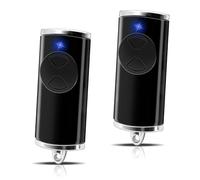 Hörmann Lot de 2 télécommandes de rechange compatibles avec ouvre-porte de garage Hörmann HSE2-868-BS HSE4-868-BS, télécommande de porte de garage Hörmann Rolling Code 2 canaux avec batterie