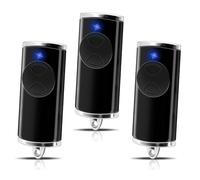 Hörmann Lot de 3 télécommandes de rechange, compatibles avec ouvre-porte de garage Hörmann HSE2-868-BS HSE4-868-BS, télécommande de porte de garage Hörmann Rolling Code - 2 canaux - Avec batterie