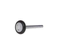 Hörmann Roulette (bas avec axe de 110 mm, ferrure Z/BZ, longueur utile de la bobine jusqu'à la fin 95 mm, pour un mouvement à faible frottement) 3047259 Noir