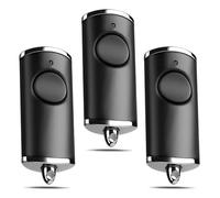 Hörmann Télécommande de porte de garage (868 MHz), compatible avec HSE1, HSE2, HSE4, HS1, HS4, HS5, HSZ1, HSD2 BS, émetteur manuel de rechange pour ouvre-porte Hörmann (1 bouton 3 stusk)