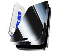 Hoerrye Lot de 2 films de protection d'écran en verre blindé pour iPhone Air - Dureté 9H + - Anti-espion - Installation facile - 0 poussière et bulles - Anti-traces de doigts - Anti-peeping