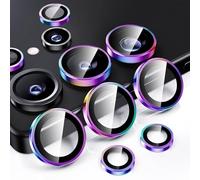 Hoerrye Protection de l'appareil photo pour Samsung Galaxy S25 Ultra - Protection individuelle de l'appareil photo - Anti-rayures, film de dureté 9H, résistant aux rayures, anti-chute, en titane