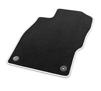 Hörsteler 1 08/2368 00 20 75 Tapis de Véhicule Sky Line, Noir/Blanc, 4 Pièces