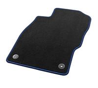 Hörsteler 1 08/2376 00 20 46 Tapis de Véhicule Sky Line, Noir/Bleu Tobago, 4 Pièces