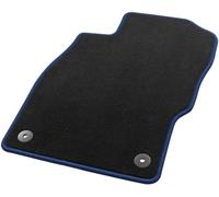 Hörsteler 1 08/4578 03 20 46 Tapis de Véhicule Sky Line, Noir/Bleu Tobago, 2 Pièces