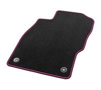 Hörsteler 1 08/7081 17 20 19 Tapis de Véhicule Sky Line, Noir/Magenta, 6 Pièces