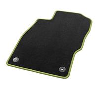 Hörsteler 1 08/7082 00 20 64 Tapis de Véhicule Sky Line, Noir/Vert Pomme, 4 Pièces