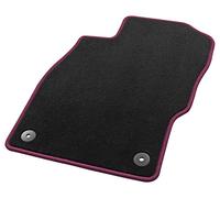 Hörsteler 1 08/7130 00 20 19 Tapis de Véhicule Sky Line, Noir/Magenta, 4 Pièces